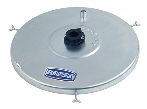 Metal låg for 50 KG fedt