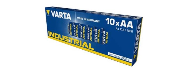 

        
VARTA ALKALINE BATTERI 1,5V (AA) LR6