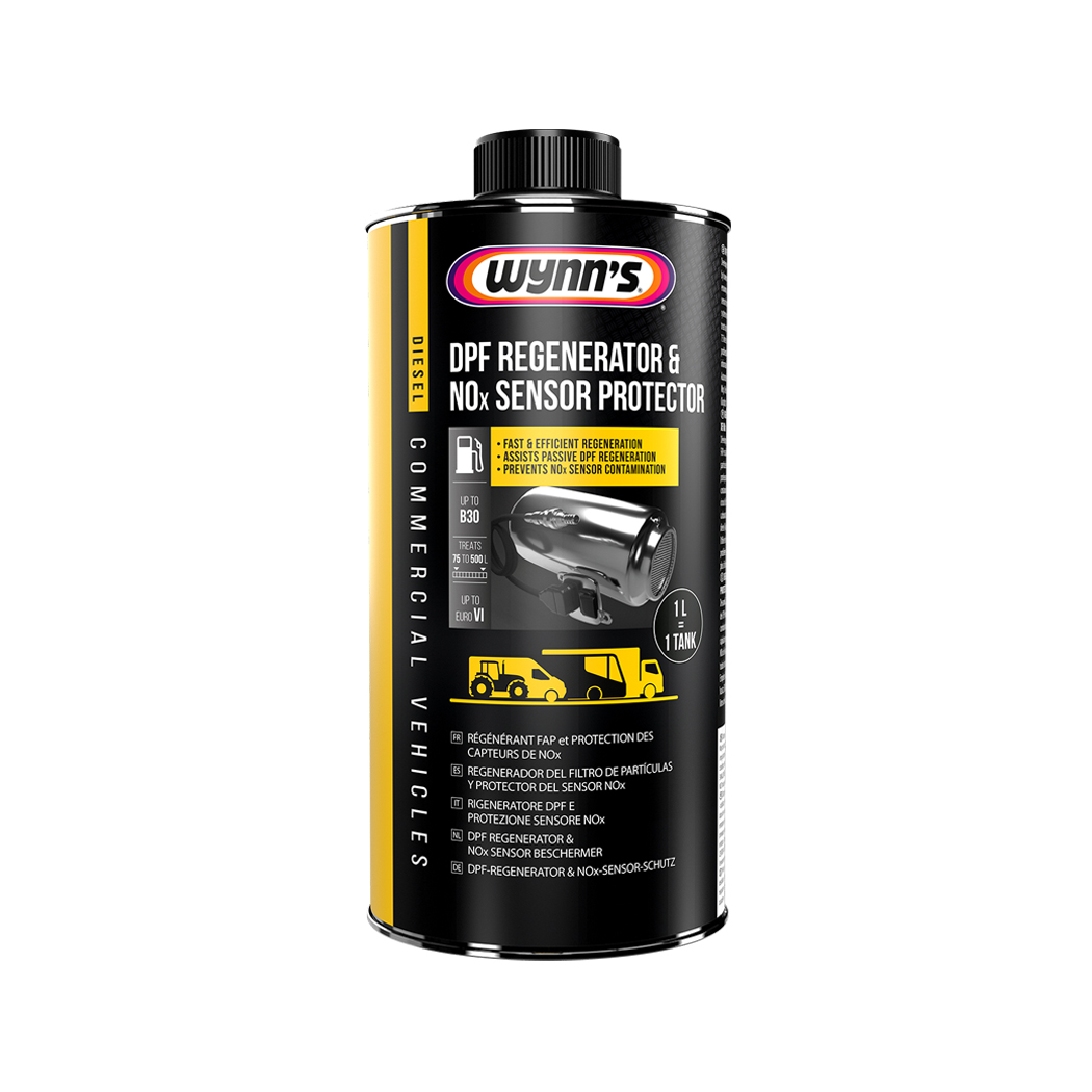 

        
Wynns Commercial Vehicle DPF Regenerator & NOx Sensor Protector 1L